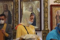 42-В день памяти преподобного Серафима Саровского епископ Амфилохий совершил Божественную Литургию в Андреевском кафедральном соборе