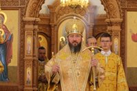 50-В день памяти преподобного Серафима Саровского епископ Амфилохий совершил Божественную Литургию в Андреевском кафедральном соборе