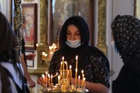52-В день памяти преподобного Серафима Саровского епископ Амфилохий совершил Божественную Литургию в Андреевском кафедральном соборе