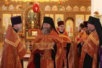 2-Пасхальная вечерня в Андреевском кафедральном соборе города Усть-Каменогорска