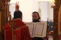 23-Пасхальная вечерня в Андреевском кафедральном соборе города Усть-Каменогорска