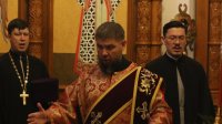 24-Пасхальная вечерня в Андреевском кафедральном соборе города Усть-Каменогорска