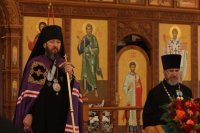 31-Пасхальная вечерня в Андреевском кафедральном соборе города Усть-Каменогорска