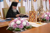 1-Управляющий Усть-Каменогорской и Семипалатинской епархией принял участие в заседании Синода Митрополичьего округа Русской Православной Церкви в Республике Казахстан