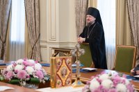 3-Управляющий Усть-Каменогорской и Семипалатинской епархией принял участие в заседании Синода Митрополичьего округа Русской Православной Церкви в Республике Казахстан