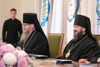 4-Управляющий Усть-Каменогорской и Семипалатинской епархией принял участие в заседании Синода Митрополичьего округа Русской Православной Церкви в Республике Казахстан