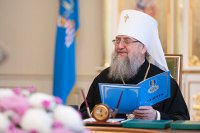 9-Управляющий Усть-Каменогорской и Семипалатинской епархией принял участие в заседании Синода Митрополичьего округа Русской Православной Церкви в Республике Казахстан