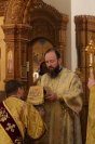 21-В Неделю святых отец епископ Амфилохий совершил Божественную Литургию в Андреевском кафедральном соборе
