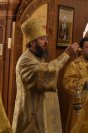 30-В Неделю святых отец епископ Амфилохий совершил Божественную Литургию в Андреевском кафедральном соборе