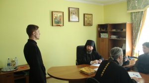 Под председательством епископа Амфилохия состоялось заседание ставленнической комиссии  Усть-Каменогорской и Семипалатинской епархии