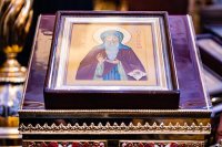 2-В неделю по Воздвижении и день памяти благоверных князей Олега Брянского и Михаила Черниговского епископ Усть-Каменогорский и Семипалатинский Амфилохий сослужил митрополиту Александру за Литургией в Вознесенском соборе Южной столицы