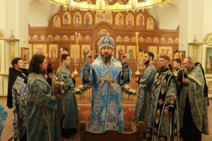 Всенощное бдение накануне праздника Введения во храм Пресвятой Богородицы