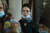 8-Божественная Литургия в Неделю Крестопоклонную в Воскресенском кафедральном соборе города Семипалатинска
