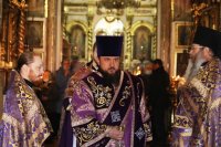 9-Божественная Литургия в Неделю Крестопоклонную в Воскресенском кафедральном соборе города Семипалатинска