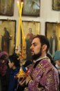 43-Божественная Литургия в Неделю Крестопоклонную в Воскресенском кафедральном соборе города Семипалатинска