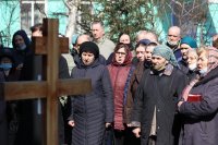 65-Божественная Литургия в Неделю Крестопоклонную в Воскресенском кафедральном соборе города Семипалатинска