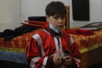 3-Литургия пасхальным чином в Богородице-Рождественском храме города Усть-Каменогорска