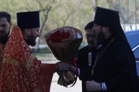 5-Литургия пасхальным чином в Богородице-Рождественском храме города Усть-Каменогорска