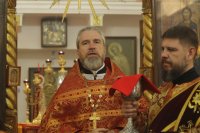 34-Литургия пасхальным чином в Богородице-Рождественском храме города Усть-Каменогорска