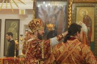 41-Литургия пасхальным чином в Богородице-Рождественском храме города Усть-Каменогорска