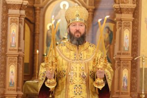 Божественная Литургия в Неделю всех святых, в земле Русской просиявших