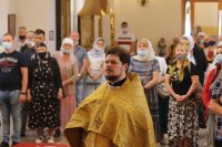 64-Божественная Литургия в Неделю всех святых, в земле Русской просиявших