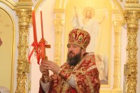 40-Архипастырский визит в Свято-Зиновьевский храм города Усть-Каменогорска