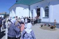 5-На сороковой день упокоения архимандрита Спиридона (Теплухина) в Свято-Троицком храме города Усть-Каменогорска состоялись заупокойные богослужения