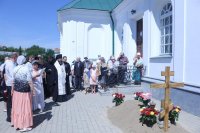 10-На сороковой день упокоения архимандрита Спиридона (Теплухина) в Свято-Троицком храме города Усть-Каменогорска состоялись заупокойные богослужения