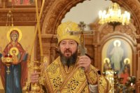 15-Епископ Амфилохий совершил Божественную Литургию в Неделю 24-ю по Пятидесятнице