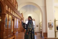 24-Епископ Амфилохий совершил Божественную Литургию в Неделю 24-ю по Пятидесятнице