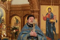 43-Епископ Амфилохий совершил Божественную Литургию в Неделю 24-ю по Пятидесятнице
