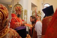 45-Соборное служение Божественной Литургии в Андреевском кафедральном соборе