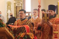 59-Соборное служение Божественной Литургии в Андреевском кафедральном соборе