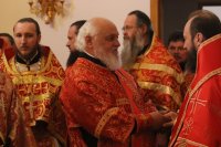 90-Соборное служение Божественной Литургии в Андреевском кафедральном соборе