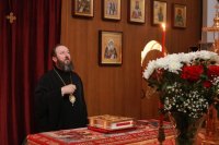 3-В Неделю о слепом Преосвященнейший епископ Амфилохий совершил Божественную Литургию в Андреевском кафедральном соборе Усть-Каменогорска