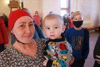 43-В Неделю о слепом Преосвященнейший епископ Амфилохий совершил Божественную Литургию в Андреевском кафедральном соборе Усть-Каменогорска