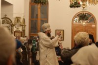 18-Православные христиане  Усть-Каменогорска молитвенно встретили праздник Рождества Христова