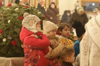 44-Православные христиане  Усть-Каменогорска молитвенно встретили праздник Рождества Христова