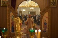 9-Божественная Литургия в Неделю по 35-ю по Пятидесятнице в главном храме Рудного Алтая