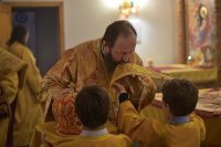 15-Божественная Литургия в Неделю по 35-ю по Пятидесятнице в главном храме Рудного Алтая