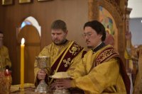 26-Божественная Литургия в Неделю по 35-ю по Пятидесятнице в главном храме Рудного Алтая