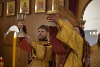 27-Божественная Литургия в Неделю по 35-ю по Пятидесятнице в главном храме Рудного Алтая