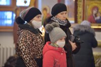 31-Божественная Литургия в Неделю по 35-ю по Пятидесятнице в главном храме Рудного Алтая