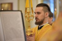 36-Божественная Литургия в Неделю по 35-ю по Пятидесятнице в главном храме Рудного Алтая