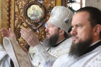 20-Служение епископа Амфилохия в день Собора Пресвятой Богородицы