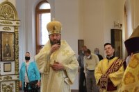 12-Божественная Литургия в Андреевском кафедральном соборе в Неделю 7-ю по Пятидесятнице