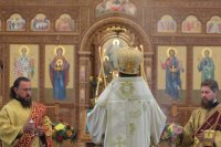 18-Божественная Литургия в Андреевском кафедральном соборе в Неделю 7-ю по Пятидесятнице