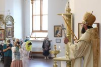 23-Божественная Литургия в Андреевском кафедральном соборе в Неделю 7-ю по Пятидесятнице