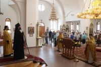 56-Божественная Литургия в Андреевском кафедральном соборе в Неделю 7-ю по Пятидесятнице